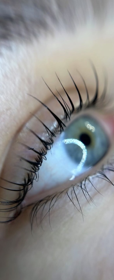 Lashes after treatment